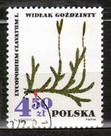 Poland 1967 Fi 1626 B2 Protected Therapeutic Plants - CTO - Errors & Oddities