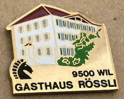 RESTAURANT - GASTHAUS RÖSSLI - 9500 WIL - SCHWEIZ - SUISSE - SWITZERLAND - SVIZZERA - TETE DE CHEVAL - PFERDE-HORSE-(14) - Alimentation