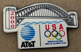 JEUX OLYMPIQUES - SIDNEY 2000 - AUSTRALIE - PONT - BRIDGE - SPONSOR USA AT&T - PROUD PARTNER U.S.OLYMPIC TEAM -EGF -(14) - Juegos Olímpicos