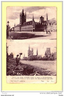 * 3.11 IEPER - Halles Aux Draps - YPRES Avant Et Après Le Bombardement - Ieper