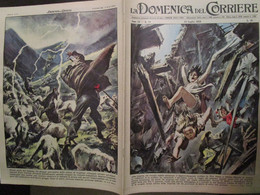 # DOMENICA DEL CORRIERE N 30 - 1956 TRAGEDIA  VICO VASTO CHIANA NAPOLI / VERDUN / FULMINE SU PECORE - Premières éditions