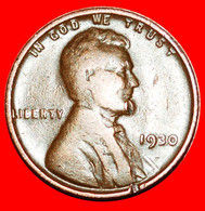 • WHEAT PENNY (1909-1958): USA ★ 1 CENT 1930! LINCOLN (1809-1865) LOW START ★ NO RESERVE! - 1909-1958: Lincoln, Wheat Ears Reverse