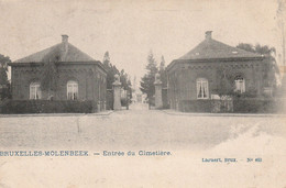 Bruxelles - Molenbeek : Entrée Du Cimetière --- 1904 - Molenbeek-St-Jean - St-Jans-Molenbeek