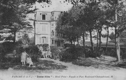 SAINT-MALO - PARAME - Hôtel Privé - Façade Et Parc - Boulevard Chateaubriand - Animé - Saint Malo