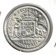 Australia 1963 Florin, Two Shillings Choice UNC - Florin