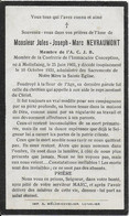 GC . MOLINFAING ..-- Mr Jules NEVRAUMONT , Membre ACJB , Né En 1903 , Décédé En 1931 . - Neufchâteau