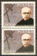 Poland 1994 Fi 3362 X2 The Year Of Maximilian Kolbe - MNH - Ungebraucht