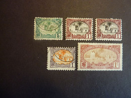 COTE FRANCAISE Des SOMALIS, Années 1902-1909, YT N° 37 Et 40 + 53 X 2 + 67 Oblitérés - Used Stamps