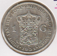 @Y@    Nederland  1  Gulden 1931  Wilhelmina   (5214) - 1 Florín Holandés (Gulden)