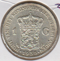 @Y@    Nederland  1  Gulden 1938  Wilhelmina   (5215) - 1 Florín Holandés (Gulden)