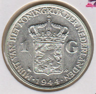 @Y@    Nederland  1  Gulden 1944  Wilhelmina   (5219) - 1 Florín Holandés (Gulden)