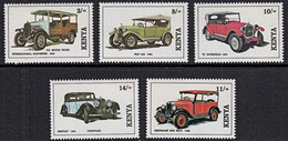 E0100 KENYA 1992,  SG 575-9  Vintage Cars,  MNH - Kenya (1963-...)