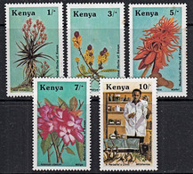 E0118 KENYA 1987,  SG 430-4  Medicinal Herbs,  MNH - Kenya (1963-...)