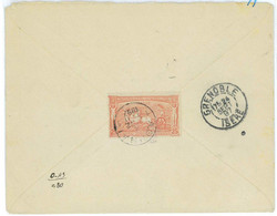 BK1845 - GREECE - POSTAL HISTORY - 25 Lepta Olympic Stamp COVER To FRANCE 1897 - Estate 1896: Atene