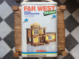 ANCIEN JEU DE CONSTRUCTION  Far West  JEUJURA  Construction Set   REF.8064 - Autres & Non Classés