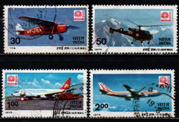 INDIA - 1979 - INDIA ’80 Intl. Stamp Exhib., New Delhi - USATI - Airmail