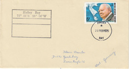 British Antarctic Territory (BAT) 1975 Halley Bay Cover Ca Halley Bay 20 Feb 1975 (52205) - Brieven En Documenten