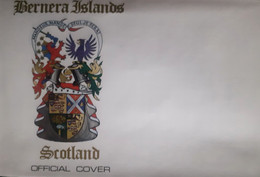 Emblems,  Heraldry Coat Of Arms, Emblems, Lion , Eagl, Official Cover Bernera Island - Enveloppes
