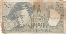 50 Francs - Quentin De Latour 1980 - 50 F 1976-1992 ''quentin De La Tour''