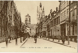 Ieper  Ypres  La Rue De Lille - Ieper