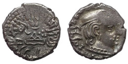 Drachm 179 SE (257 AD) Rudrasena II / Western Satraps - Silver - Indian