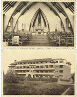 2x Woluwé-St-Pierre. Institut Des Dames Hospitalières Du Sacré-Coeur. Avenue De La Faisanderie. Lot De 2 Cartes. - St-Pieters-Woluwe - Woluwe-St-Pierre