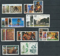 POLYNESIE FRANCAISE - Année Complète 1986 ** - BF + PA Inclus - Volledig Jaar