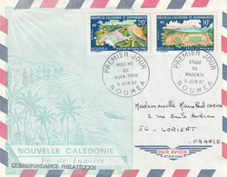 Nouvelle Calédonie - Lettre FDC Le 05 Juin 1967 - Cartas & Documentos