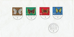 Germany - Mi-Nr 376/379 FDC (f1249)- - 1961-1970