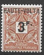 Haute Volta Mh Nc * 1927 Taxe  4,70 Euros - Postage Due