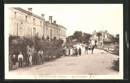CPA Port-de-Goulee, Rue Principale - Zonder Classificatie