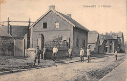 HARNES-62-Pas De Calais-Gaswerke-Usine à Gaz-soldats Militaires Allemands-Guerre-Krieg-14/18 - Harnes