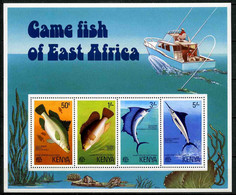 Kenya 1977 MiNr. (Block 4) Kenia Fishes 1bl MNH**  15,00 € - Kenya (1963-...)