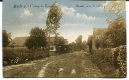 CPA - Carte Postale - Belgique - Hechtel - Camp De Beverloo - Route Vers Le Village - 1914 (DO17049) - Hechtel-Eksel