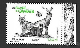 France 2021 - Yv N° 5489 ** - La Faune En Danger.  (EUROPA) - Unused Stamps