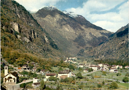 Cevio - Vallemaggia - Veduta Generale (5302) * 6. 4. 1961 - Cevio