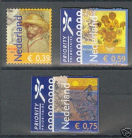 Nederland NVPH 2139-41 Vincent Van Gogh 2003 MNH Gestanst Postfris Art Paintings - Unused Stamps