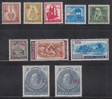 India MNH Military Service ICC 1968, Set Of 8, + 1965 Nehru, UN Force  Cambodia, Laos, Vietnam. Excellent Condition - Military Service Stamp