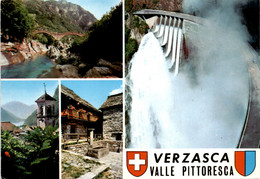 Verzasca - Valle Pittoresca - 4 Bilder (18556) * 1. 6. 1985 - Verzasca