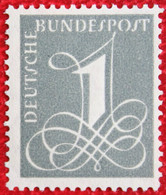 Additional Seal Mi 226 Yv 102 Neuf Sans Charniere POSTFRIS MNH **  Germany BRD Allemange - Ungebraucht