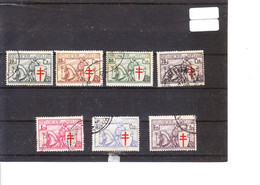 394/400 Antituberculeux - Chevalier COB €175 - Used Stamps