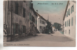 MÔTIERS-TRAVERS Rue De La Poste - Môtiers 