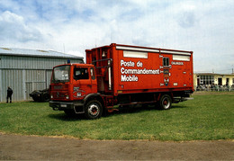 N°80251GF -cpsm Poste De Commandement Mobile Du Calvados - Sapeurs-Pompiers