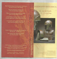 Publicité, Vente Aux Enchéres,Auktion , HERMANN HISTORICA, 2008, 27 Pages, Frais Fr 3.35 E - Advertising