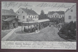 Radenci / Bad Radein - Künstlerkarte (Holzstich) "Ljeciliste Slatina Radenci" 1924? - Eslovenia