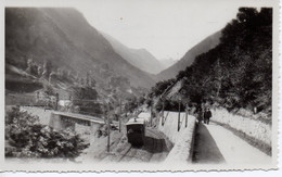 Photo Tramway Pierrefitte Cauterets La Raillère Format  9/13 - Lugares