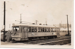 Photo  Tramway  Los Angeles 1956 Format  9/6 - Treinen