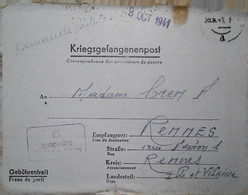 H 11 Facture/document /lettre / Prisonniers De Guerre Stalag IX B - Guerre De 1939-45