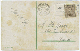 BK1885 - BELGIUM - POSTAL HISTORY - RARE Olympic Games  EXPO 1920  POSTMARK - Zomer 1920: Antwerpen