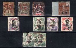 Hoi-Hao  Nº 2,6,9,37,55,69,71,77 .  Años 1901/19 - Used Stamps